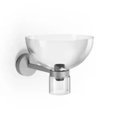 Nocturne bowl vägglampa silver