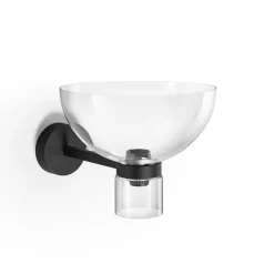 Nocturne bowl vägglampa svart