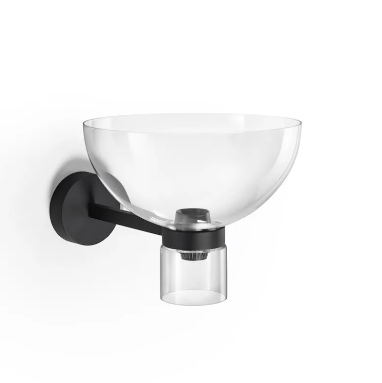 Nocturne bowl vägglampa svart