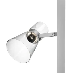 Nocturne 1 cone golvlampa silver