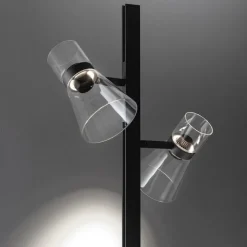 Nocturne 2 cone golvlampa svart