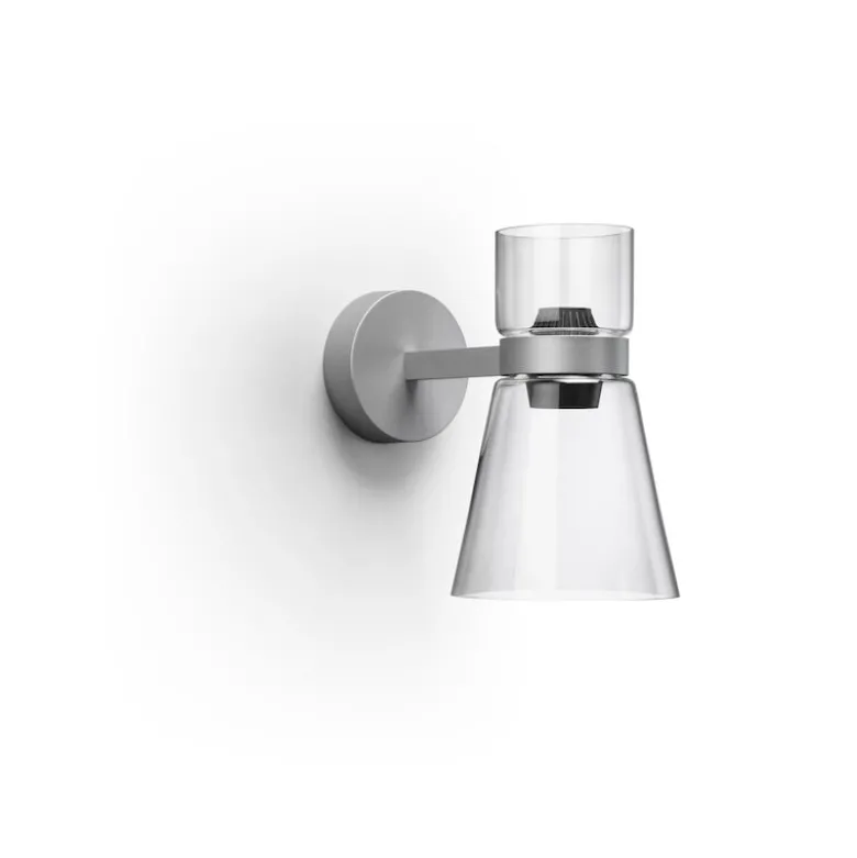 Nocturne cone vägglampa silver