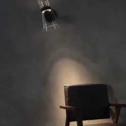 Nocturne cone vägglampa svart