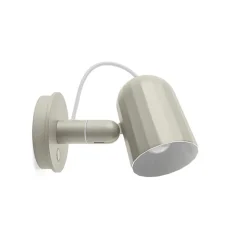 Noc vägglampa med brytare offwhite