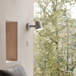 Noc vägglampa med brytare offwhite