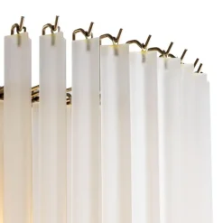 Nova Chandelier taklampa frostat glas/nickel