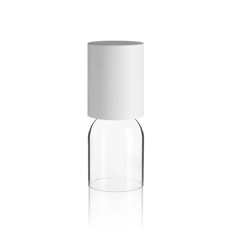 Nui mini outdoor bordslampa vit