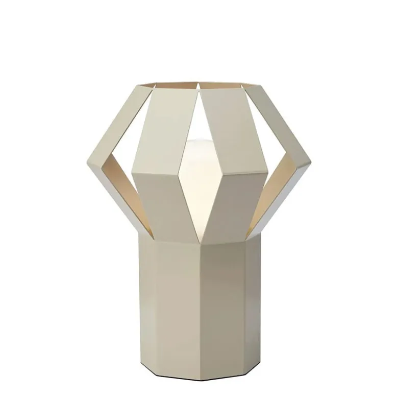 Octa bordslampa beige