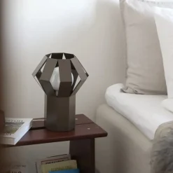 Octa bordslampa brun
