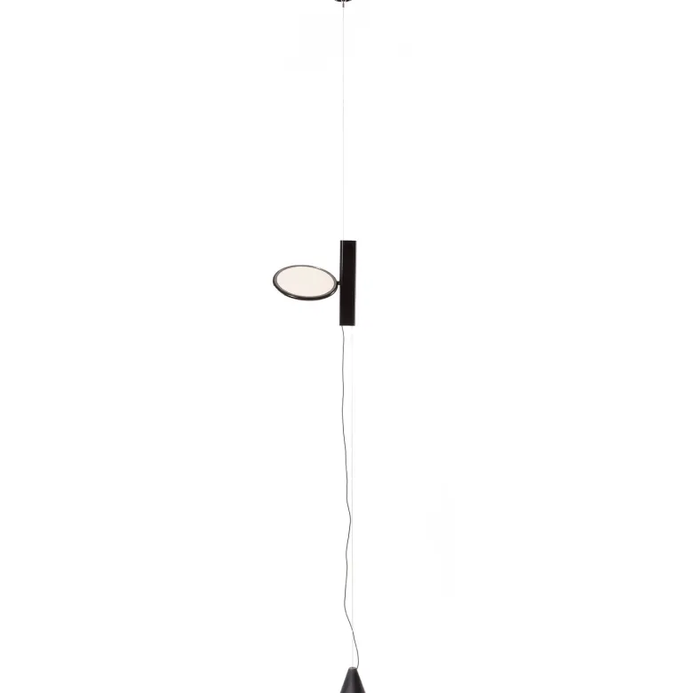 OK tak/golvlampa svart