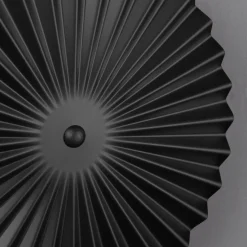 Omega vägglampa svart