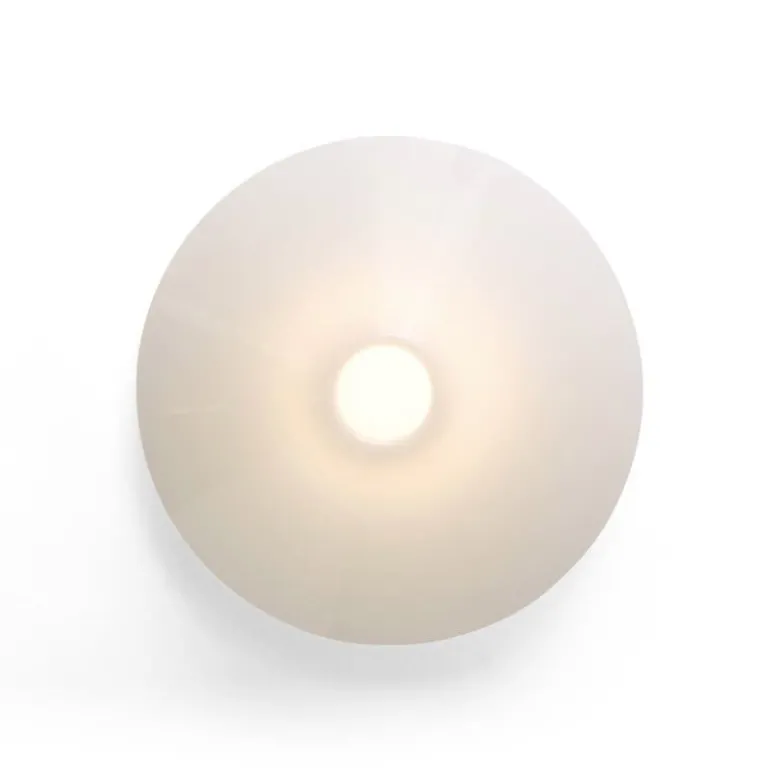 Ono 350 flush mount tak/vägglampa white opal acrylic