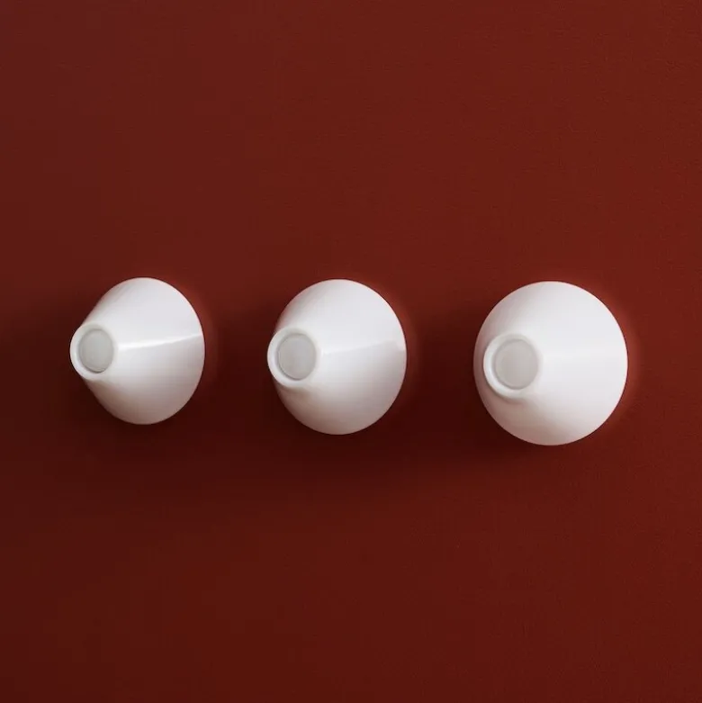 Ono 200 flush mount tak/vägglampa white opal acrylic