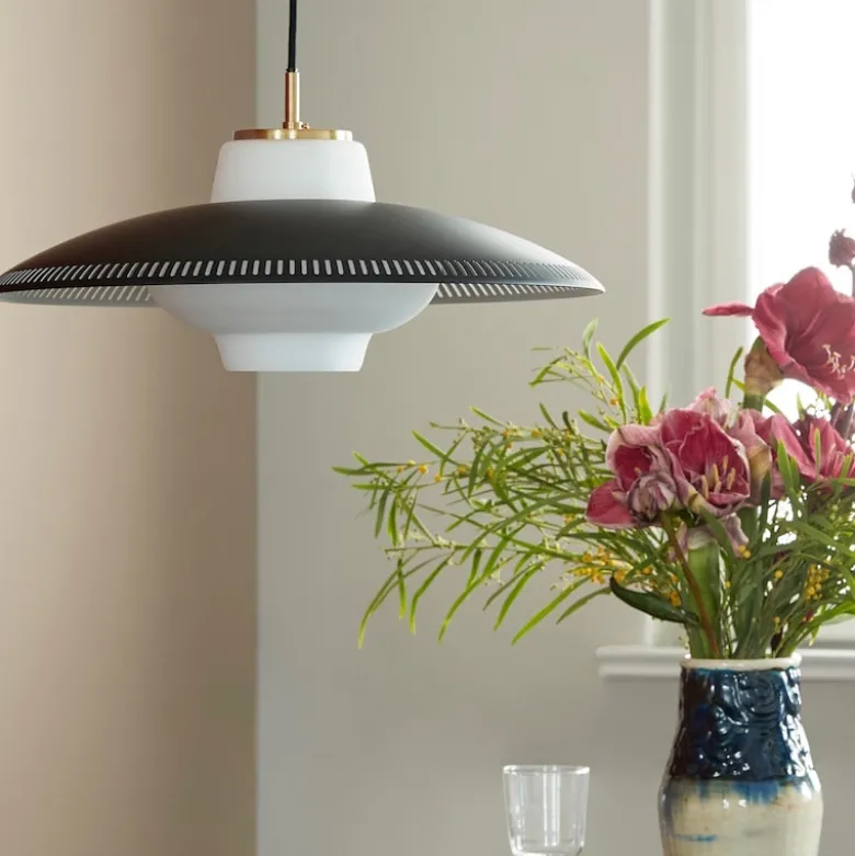Opal shade taklampa black noir