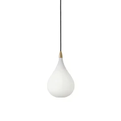 Opus 2 taklampa mässing/opal