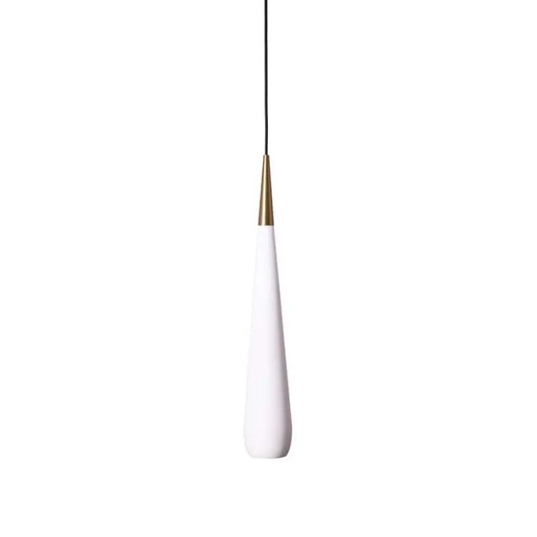 Opus 1 taklampa mässing/opal