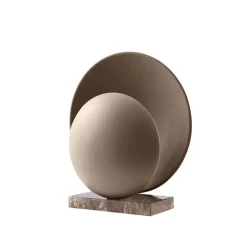 Orbit Bordslampa Mocha/brun marmor