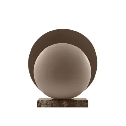Orbit Bordslampa Mocha/brun marmor