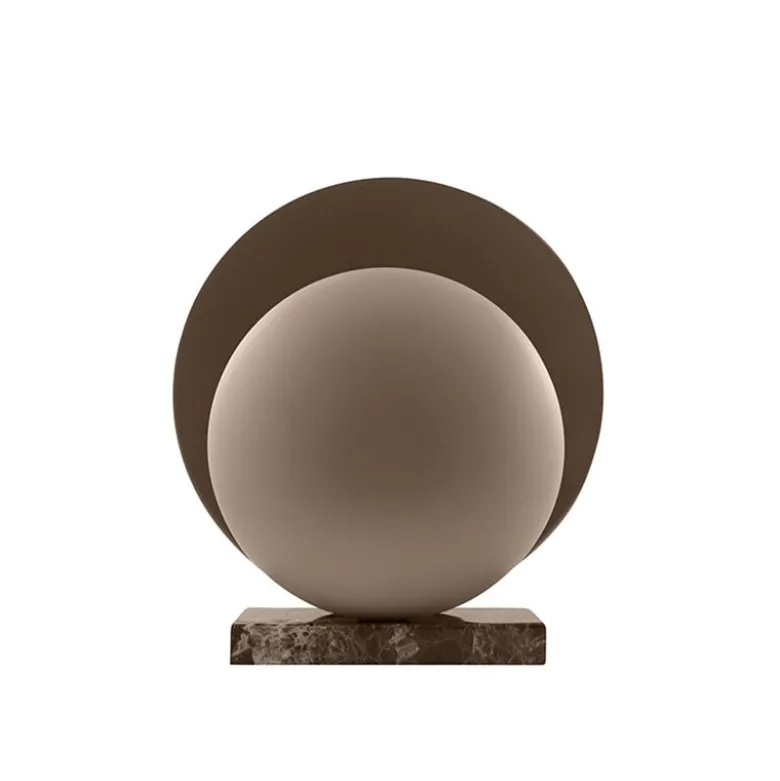 Orbit Bordslampa Mocha/brun marmor