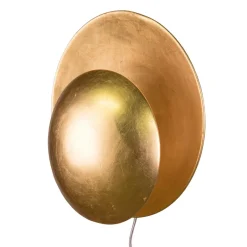 Orbit vägglampa mässing