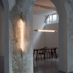 ORG 1500 mm vägglampa guld
