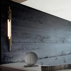 ORG 1050 mm vägglampa guld