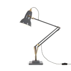 Original 1227 Brass bordslampa Elephant Grey