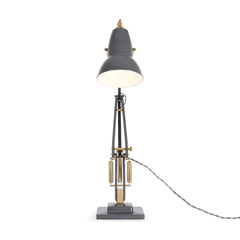Original 1227 Brass bordslampa Elephant Grey
