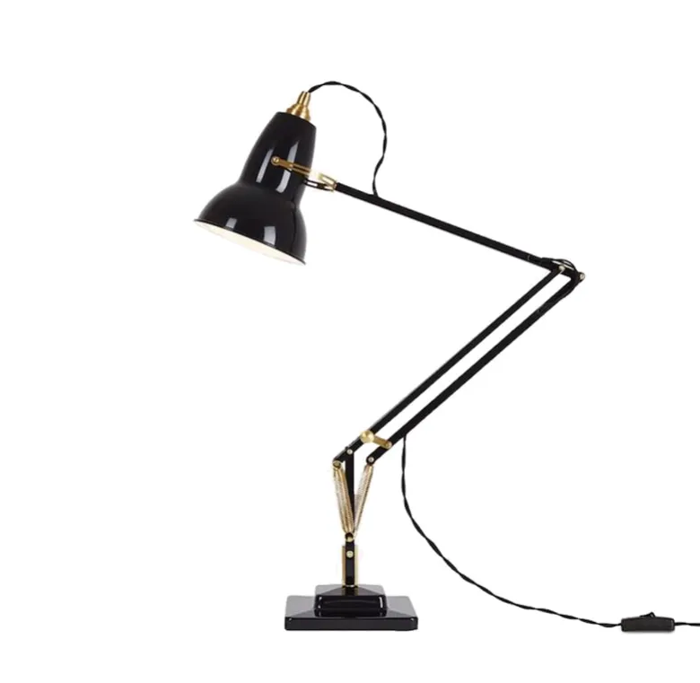 Original 1227 Brass bordslampa Jet Black