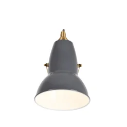 Original 1227 Brass vägglampa Elephant Grey
