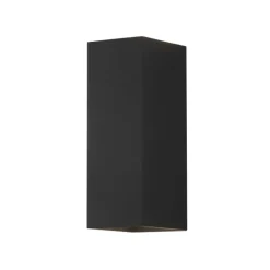 Oslo 255 vägglampa IP65 matt svart