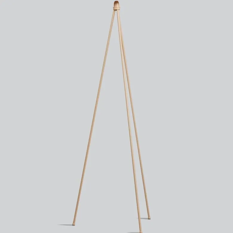 Oslo Wood Golvlampa beige stativ