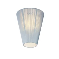 Oslo Wood lampskärm ljusblå