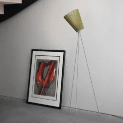 Oslo Wood lampskärm oliv grön