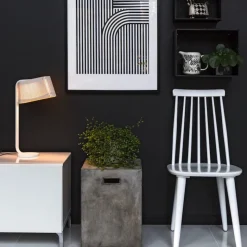 Owalo 7020 bordslampa björk