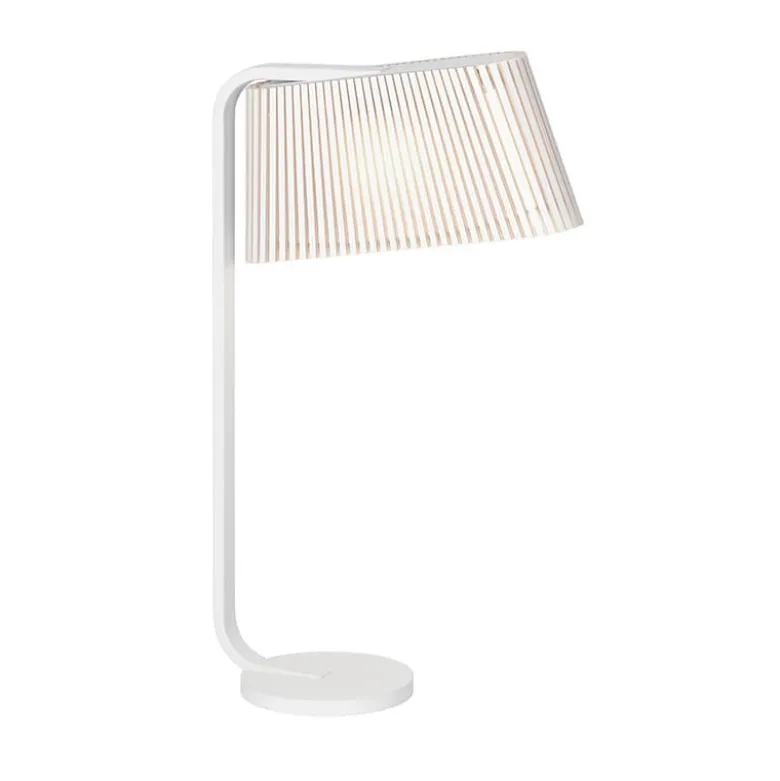 Owalo 7020 bordslampa vit