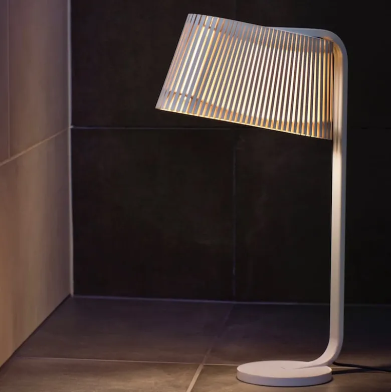 Owalo 7020 bordslampa vit
