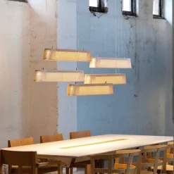 Owalo 7000 taklampa björk