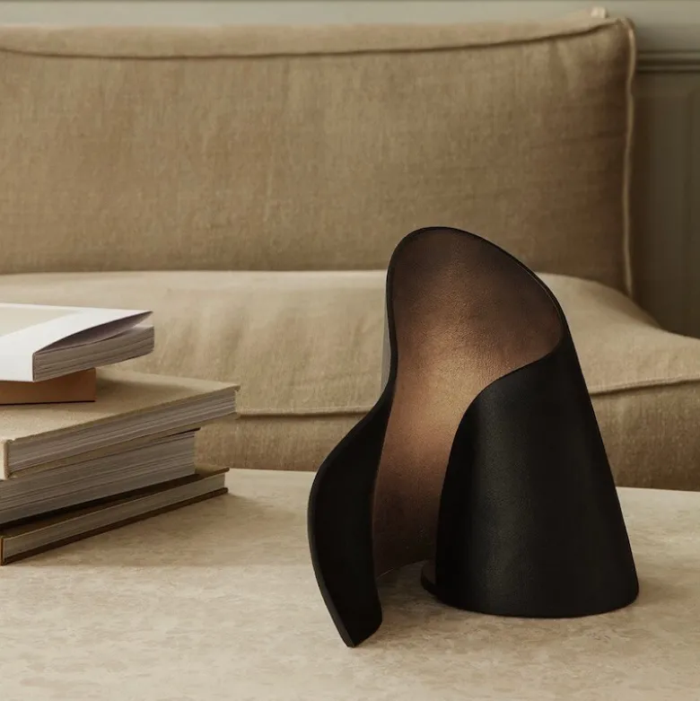 Oyster bordslampa svart