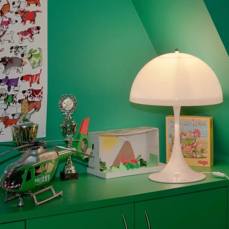 Panthella 400 bordslampa opal white