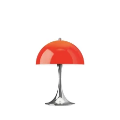Panthella 250 portabel bordslampa Original Opal Red