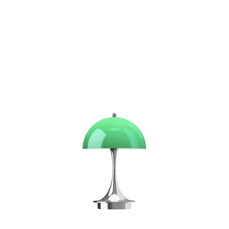 Panthella 160 portabel bordslampa Original Opal Green