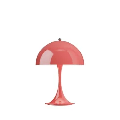Panthella 250 portabel bordslampa coral