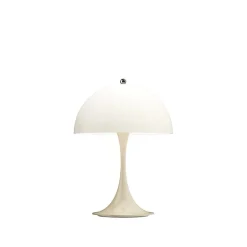 Panthella 250 portabel bordslampa opal beige