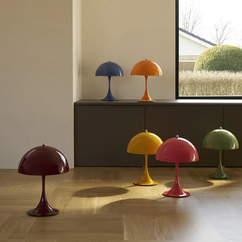 Panthella 250 portabel bordslampa yellow