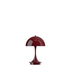 Panthella 160 portabel bordslampa V3 burgundy