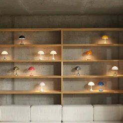 Panthella 160 Portabel bordslampa V3 indigo blue