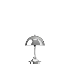 Panthella 160 Portabel bordslampa V3 chromeplätterad