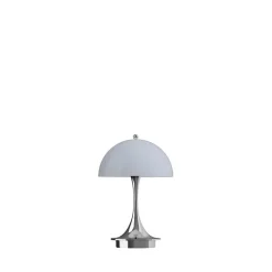 Panthella 160 Portabel bordslampa V3 Original opal grey/chrome