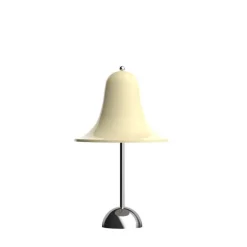 Pantop portabel bordslampa cream white